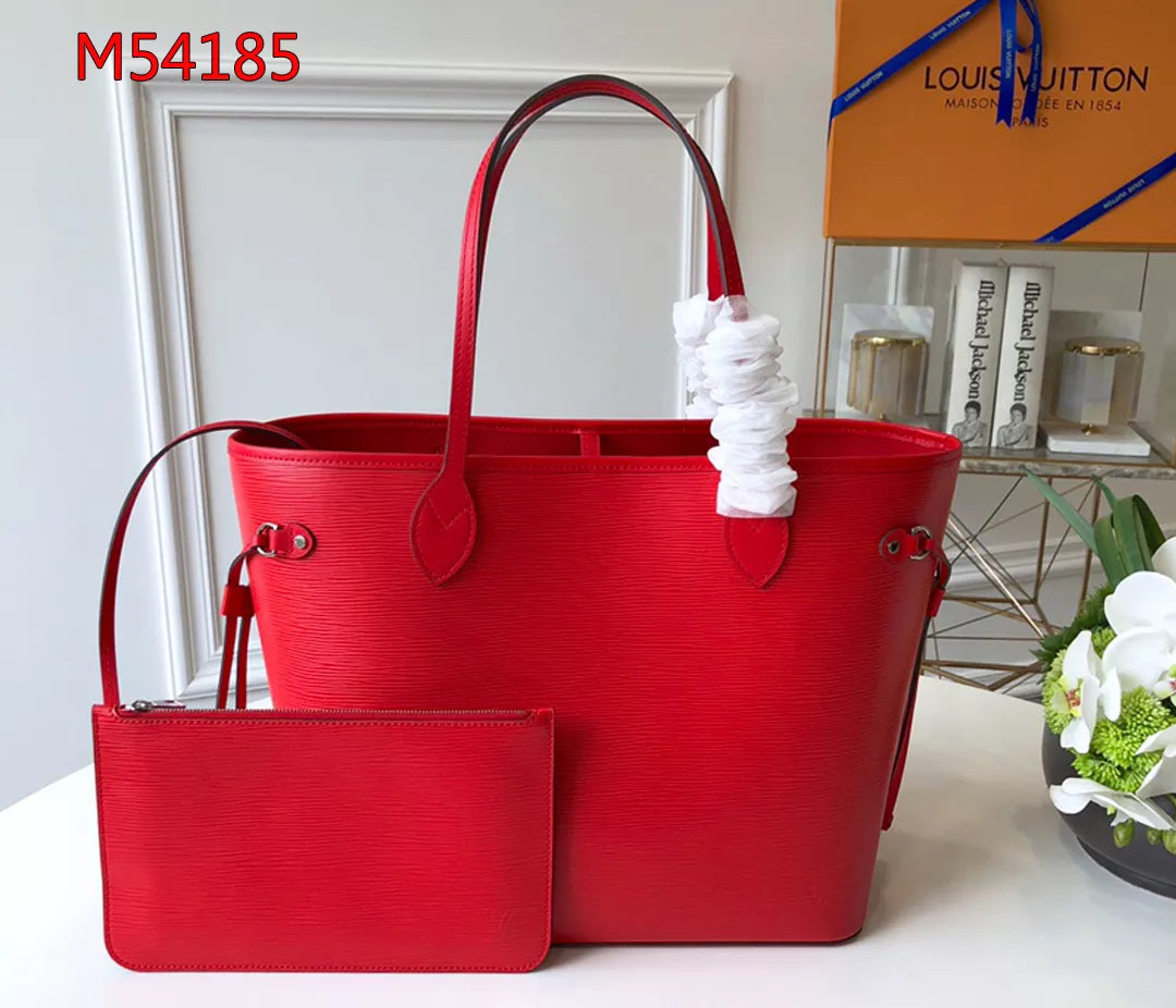 LOUIS VUITTON NEVERFULL MM BAG EPI LEATHER