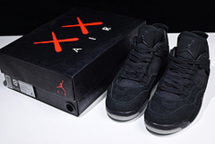 AIR JORDAN 4 RETRO "KAWS BLACK"