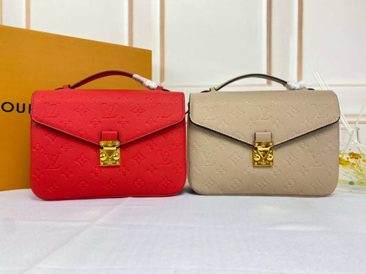 LOUIS VUITTON 25.0 X 19.0 X 7.0 POCHETTE MÉTIS MONOGRAMME EMPREINTE