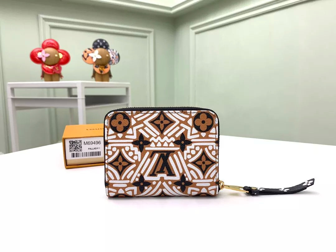 LOUIS VUITTON 11.0 X 8.5 X 2.0 CM CRAFTY ZIPPY BAG