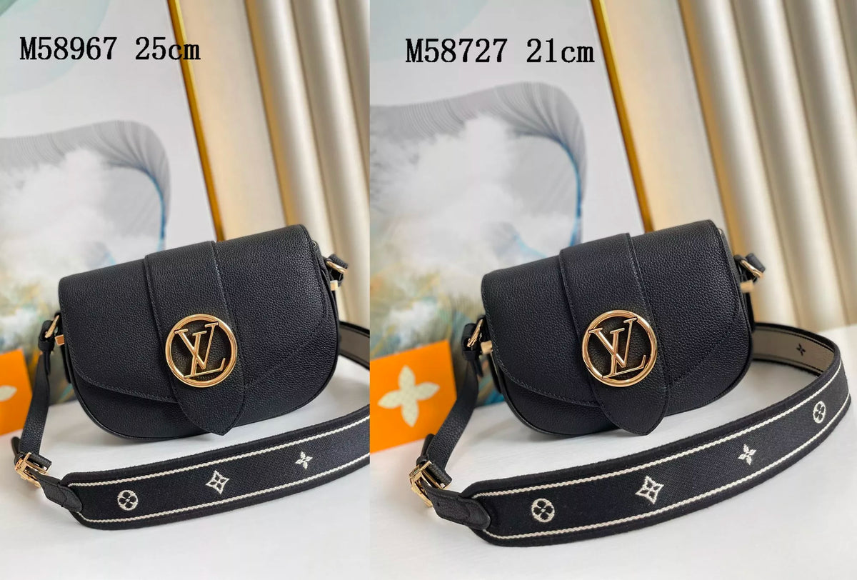 LOUIS VUITTON 21 X 15 X 6.5CM/25 X 17.5 X 8CM LV PONT 9 SOFT LV CIRCLE