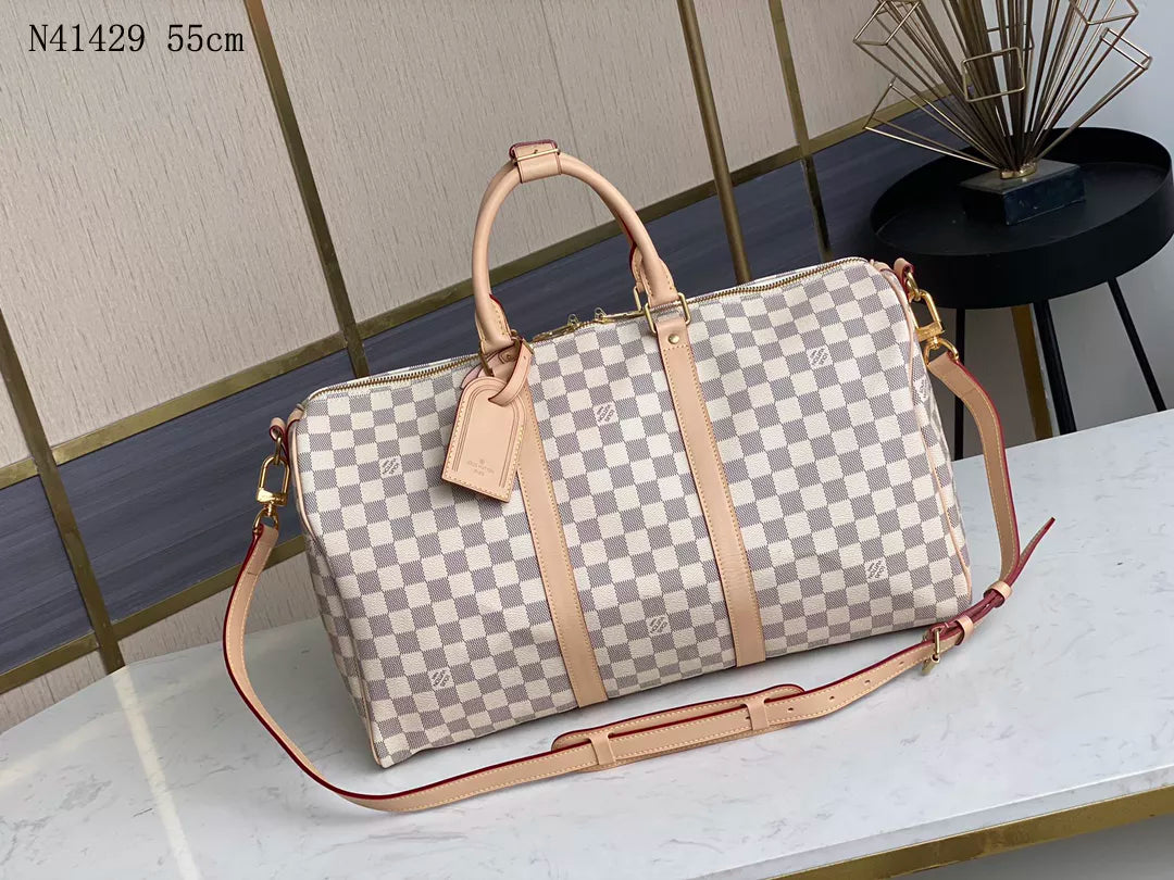 LOUIS VUITTON 55CM 55X31X24CM 6COLORS KEEPALL