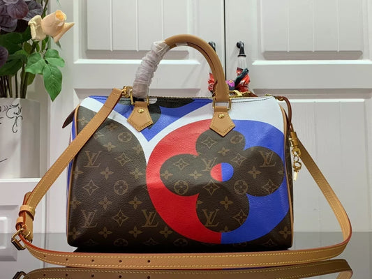 LOUIS VUITTON 30X21 X17CM SPEEDY BANDOULIERE 30 HANDBAG