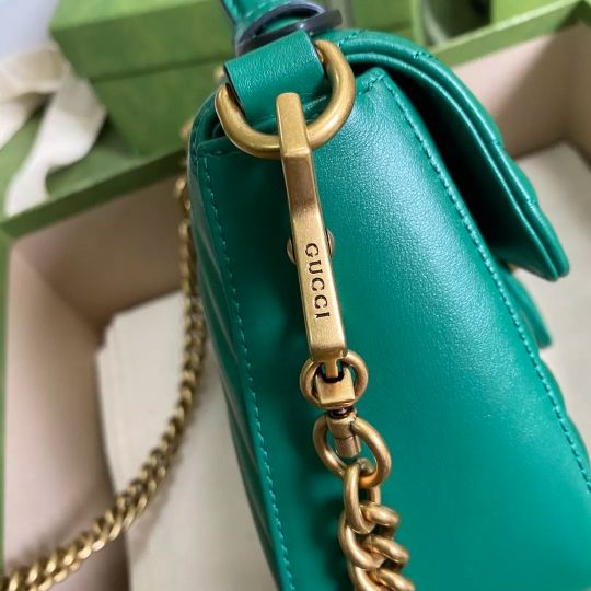 LOUIS VUITTON 27*19*10.5CM 547260 21*15*8CM 443497 26*15*7CM 446744 22*13*6CM 476433 16.5*10*5CM MARMONT SERIES GREEN IMPORTED ORIGINAL