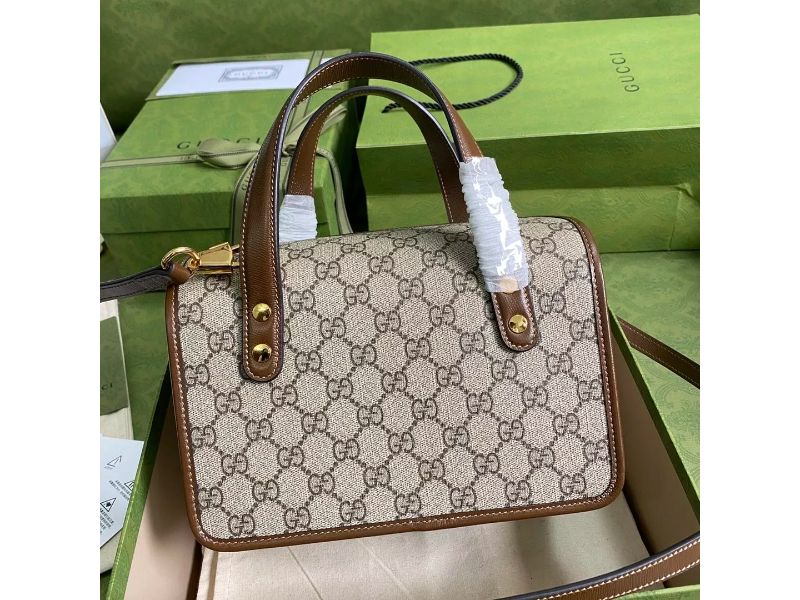LOUIS VUITTON NO 23*16*12CM EPILOGUE SERIES, HANDBAG, BROWN / PVC