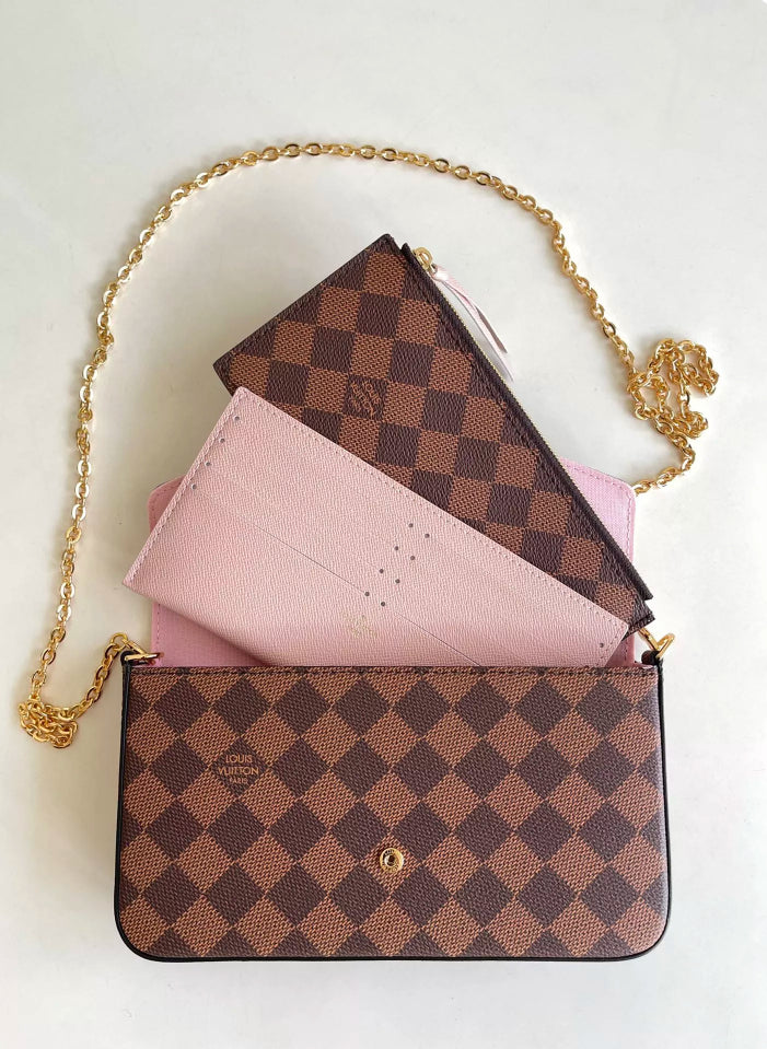 LOUIS VUITTON 21X11X2CM FELICIE POCHETTE