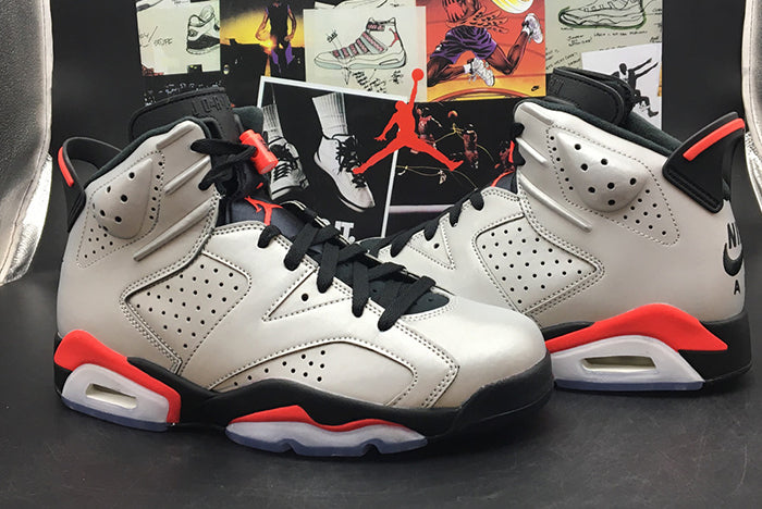 AIR JORDAN 6 RETRO "REFLECTIVE INFRARED"