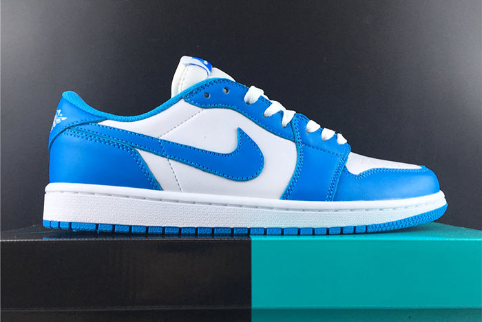 AIR JORDAN 1 LOW "UNC DARK POWDER BLUE WHITE"