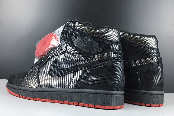 AIR JORDAN 1 RETRO HIGH OG "BLACK/GYM RED"