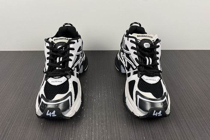 BALENCIAGA RUNNER WHITE BLACK WHITE