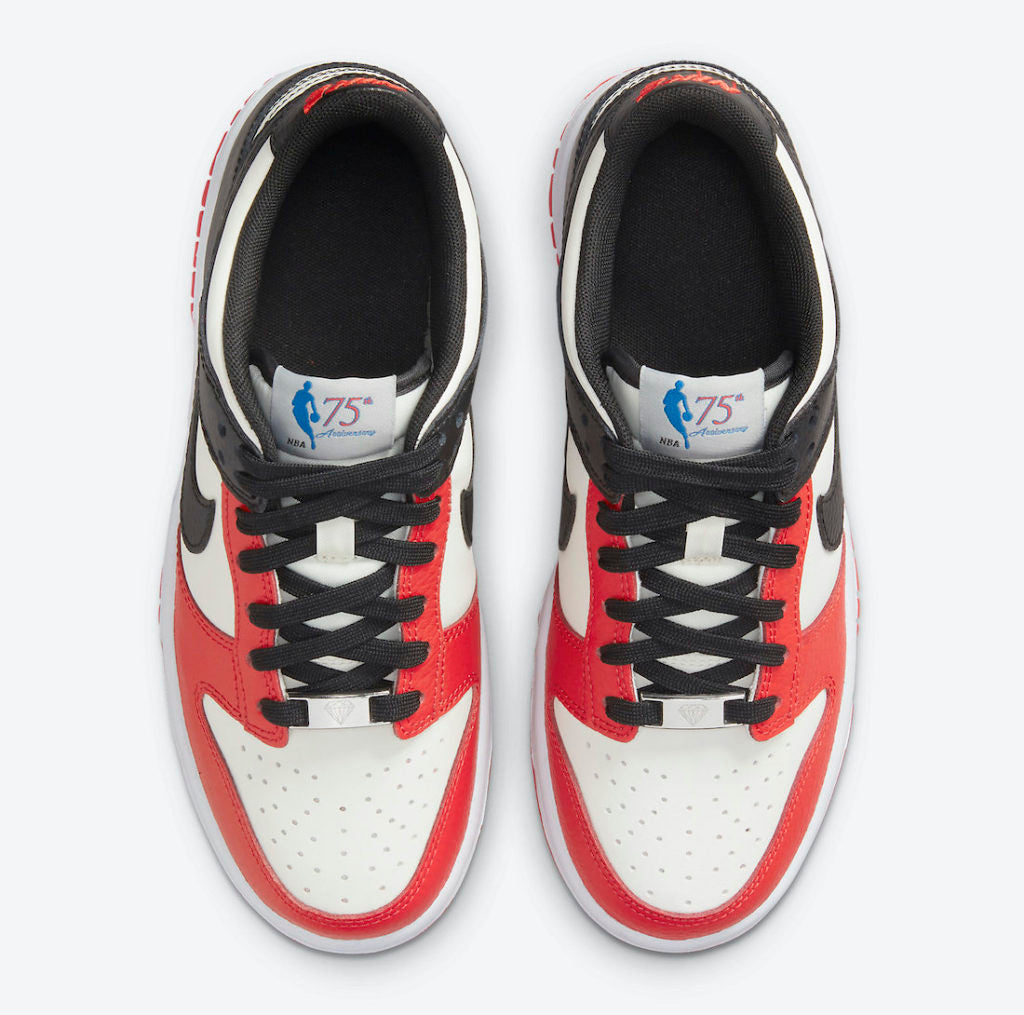 NIKE DUNK LOW "EMB NBA 75TH ANNIVERSARY CHICAGO”