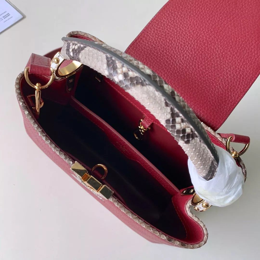 LOUIS VUITTON 27.0 X 18.0 X 9.0 CM 31.5X 20.0X 11.0CM CAPUCINES BB BAG