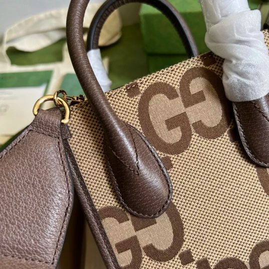 LOUIS VUITTON 16*20*7CM RETRO MINI TOTE BROWN / CANVAS