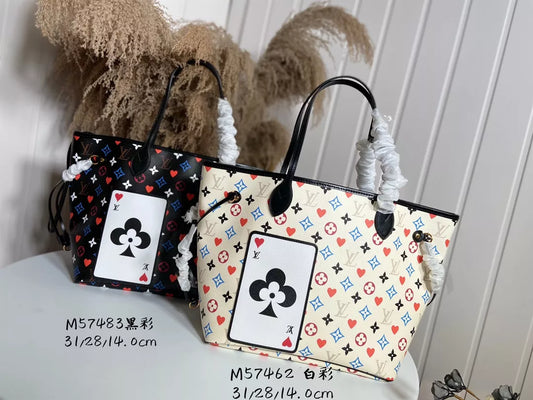 LOUIS VUITTON  31 X 28 X 14 CM MM NEVERFULL GAME ON MONOGRAM