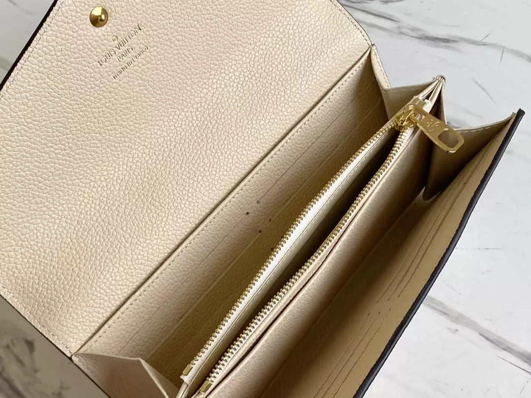 LOUIS VUITTON 19.5 X 10.5 X 2.5CM CHAIN  MONOGRAM EMPREINTE WALLETS