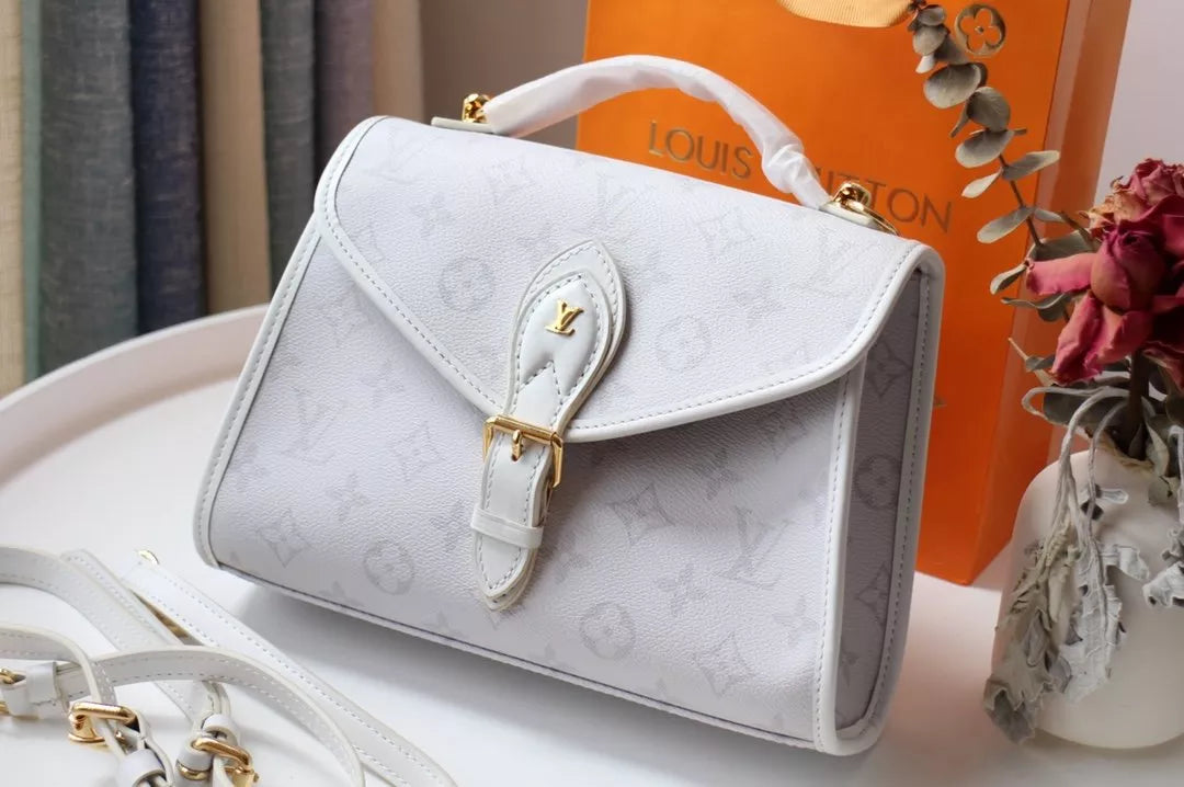 LOUIS VUITTON 23.5 x 18.0 x 9.0 CM DELVAUX BRILLANT