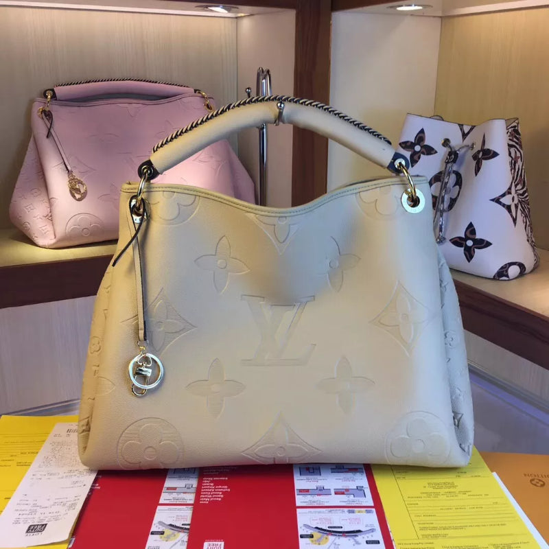 LOUIS VUITTON 46x32x24CM ARTSY MM MONOGRAM EMPREINTE 3A