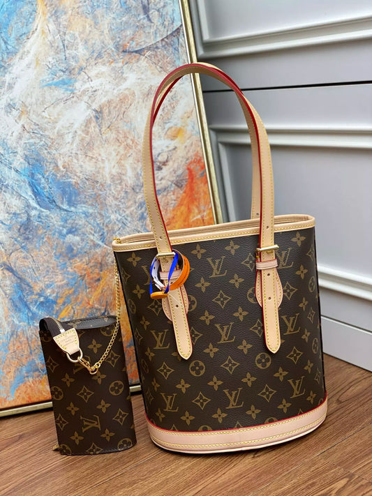 LOUIS VUITTON 23 X 15 X 26CM PETIT BUCKET VINTAGE MONOGRAM