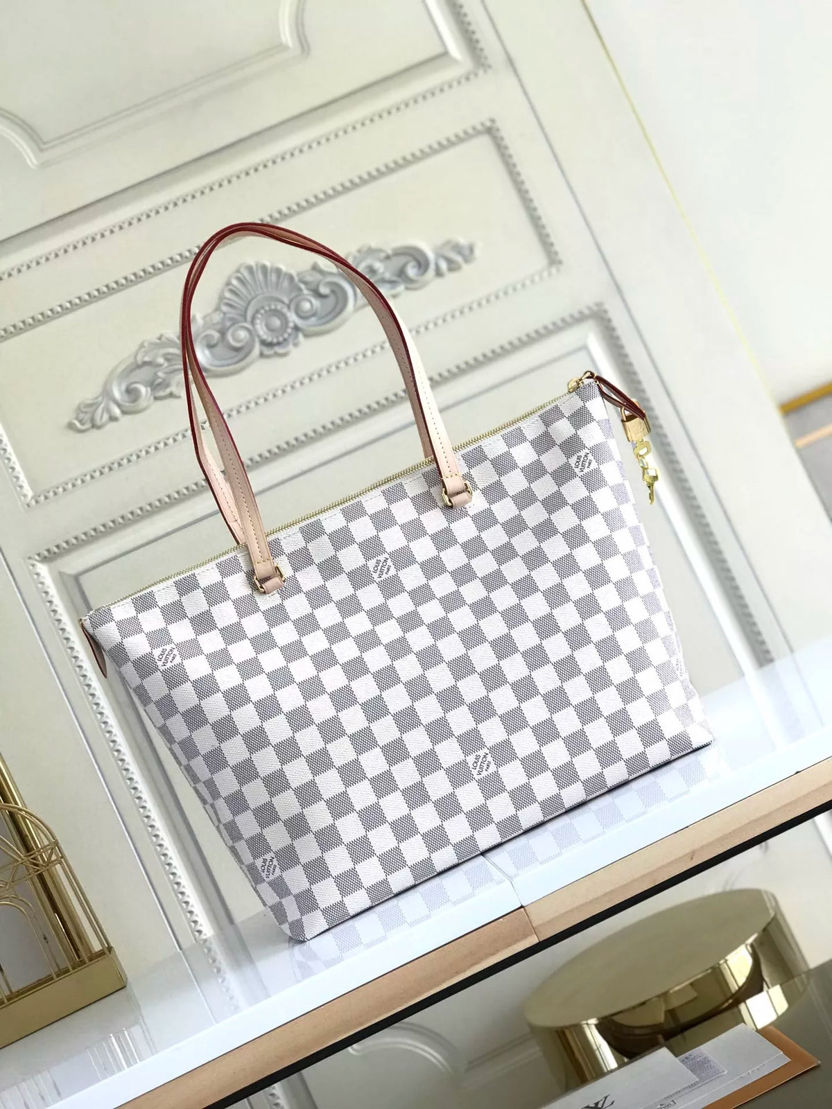 LOUIS VUITTON 42*27*17CM IENA MM HANDBAG