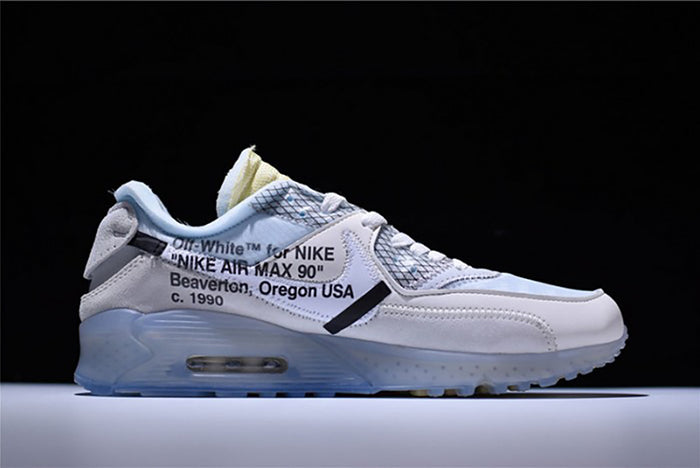 NIKE AIR MAX 90 OFF-WHITE "AM90 THE TEN 10 SAIL MUSLIN VIRGIL ABLOH"