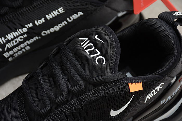 NIKE AIR MAX 270 OFF-WHITE "BLACK"