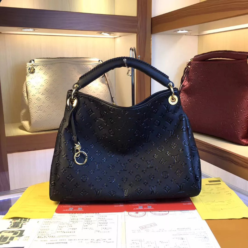 LOUIS VUITTON 46x32x24CM ARTSY MM MONOGRAM EMPREINTE 3A