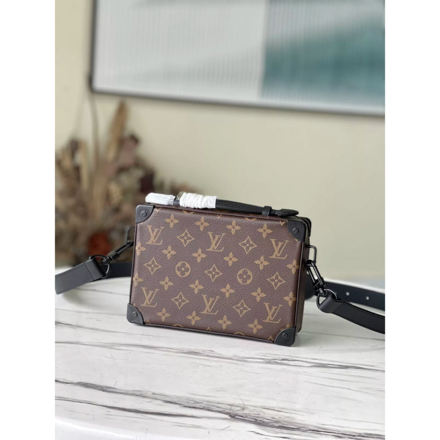 LOUIS VUITTON 21.5*15*7CM HANDLE SOFT TRUNK HANDBAG