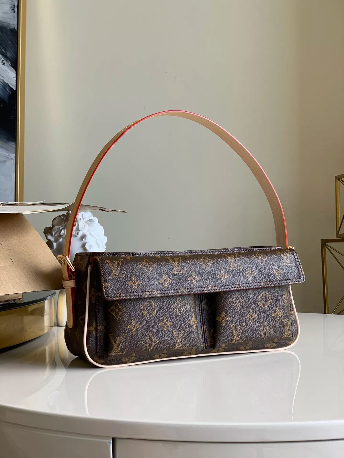 LOUIS VUITTON  30X11X13CM/32X10X20CM VINTAGE