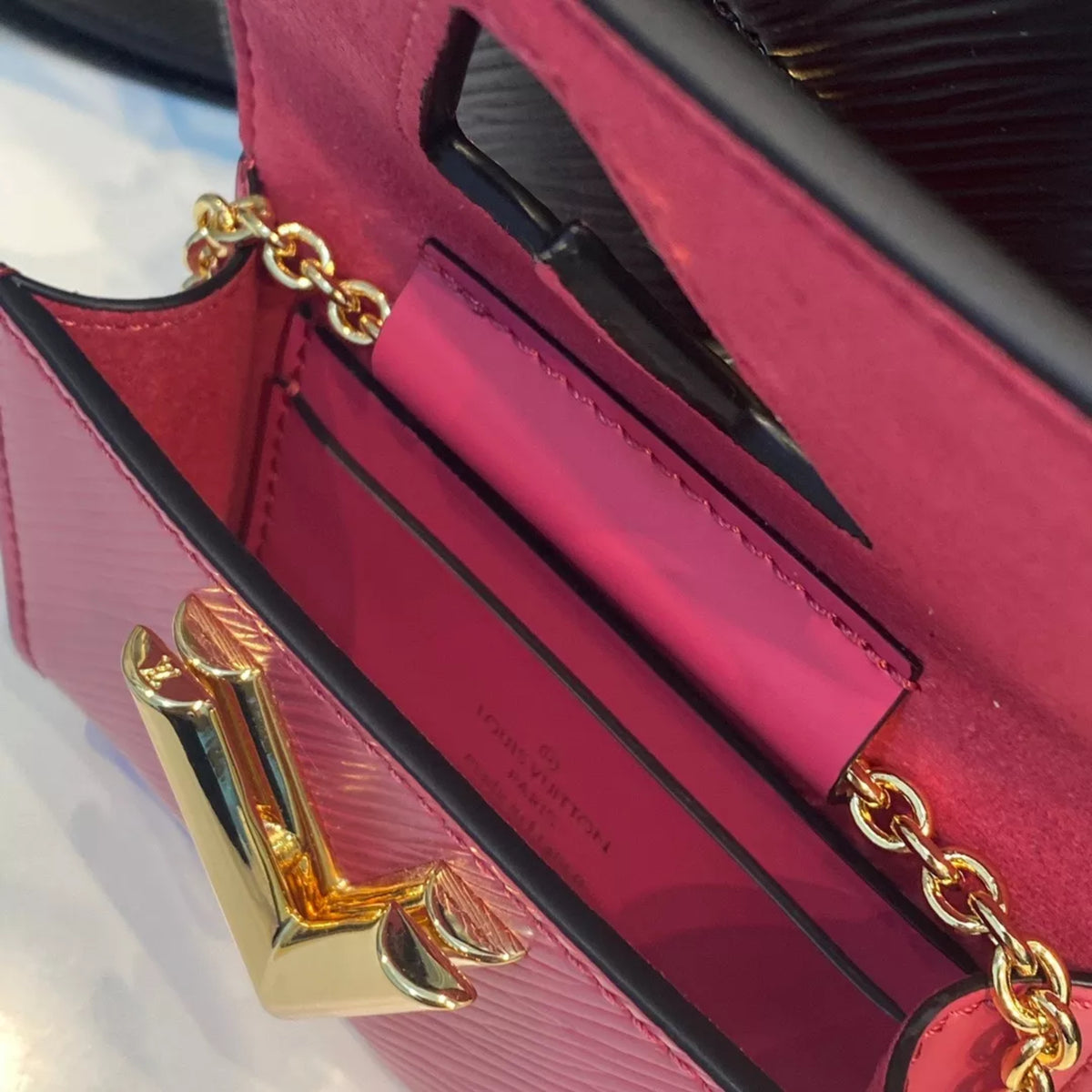 LOUIS VUITTON 23*17*9.5CM TWIST MEDIUM HANDBAG COMBO BAG