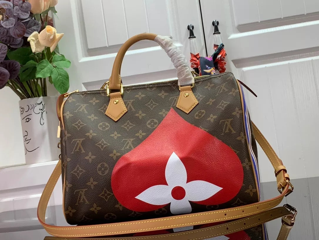 LOUIS VUITTON 30X21 X17CM SPEEDY BANDOULIERE 30 HANDBAG