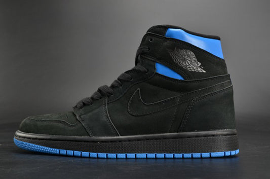 AIR JORDAN 1 RETRO HIGH OG “QUAI 54” BLACK/ITALY BLUE-UNIVERSITY RED MENS