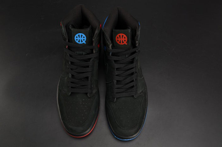 AIR JORDAN 1 RETRO HIGH OG “QUAI 54” BLACK/ITALY BLUE-UNIVERSITY RED MENS