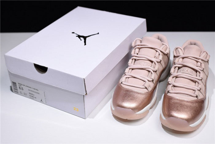 AIR JORDAN 11 RETRO LOW "ROSE GOLD (W)"