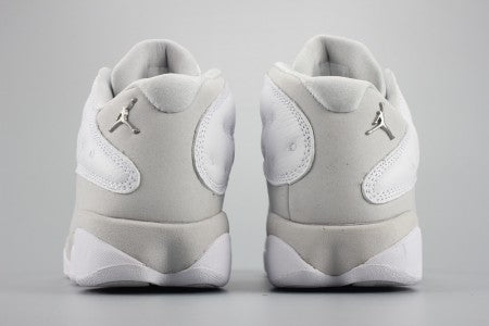 AIR JORDAN 13 LOW “PURE MONEY WHITE"