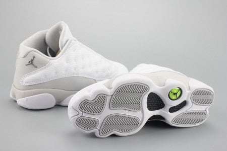 AIR JORDAN 13 LOW “PURE MONEY WHITE"
