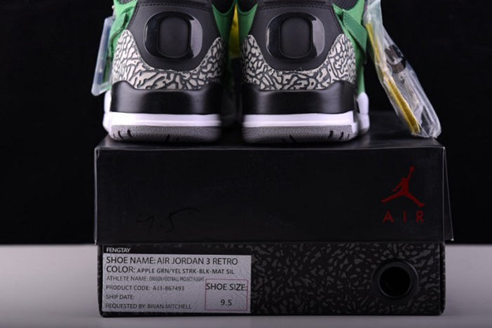 AIR JORDAN 3 "TINKER OREGON DUCK”