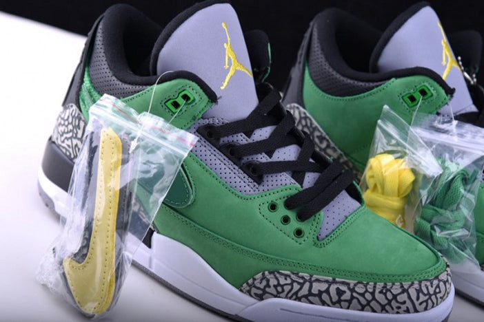 AIR JORDAN 3 "TINKER OREGON DUCK”