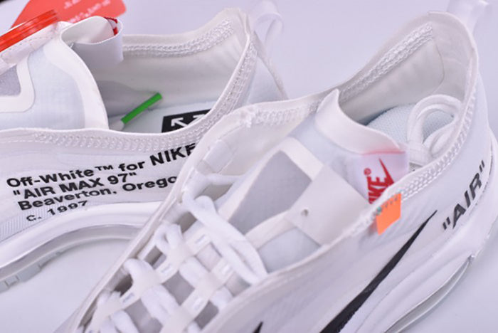 NIKE AIR MAX 97 OFF-WHITE "THE TEN WHITE CONE ICE BLUE"