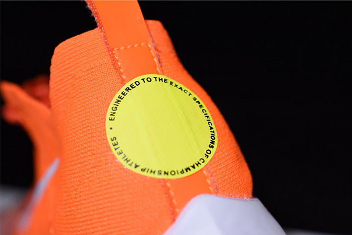 NIKE X OFF-WHITE ZOOM FLY "MERCURIAL FLYKNIT TOTAL ORANGE" MENS