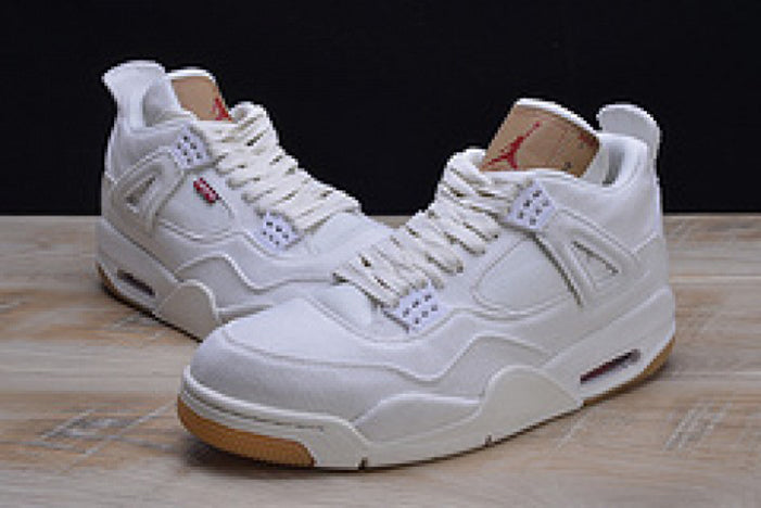 AIR JORDAN 4 "LEVI'S 'WHITE"