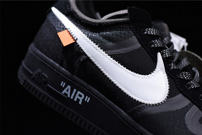 NIKE AIR FORCE 1 OFF-WHITE BLACK