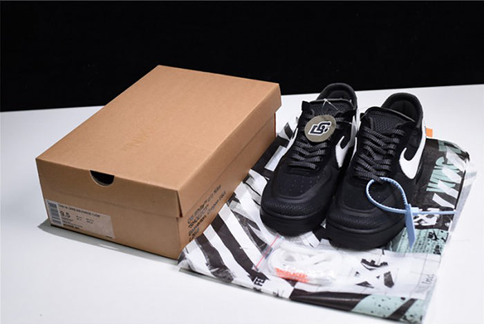 NIKE AIR FORCE 1 OFF-WHITE BLACK