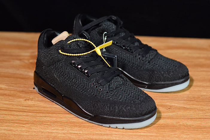 AIR JORDAN 3 "FLYKNIT BLACK"