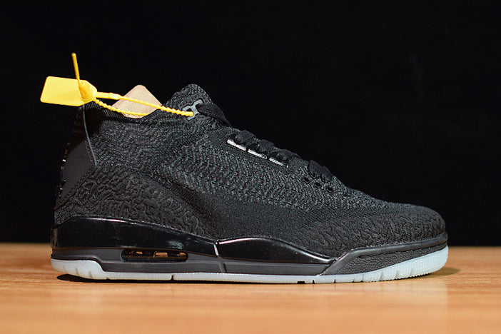 AIR JORDAN 3 "FLYKNIT BLACK"