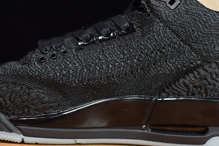 AIR JORDAN 3 "FLYKNIT BLACK"