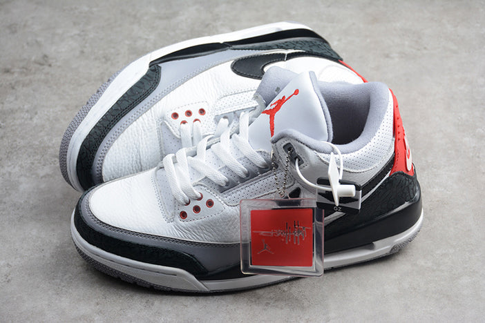 AIR JORDAN 3 RETRO NRG TINKER "FIRE RED"