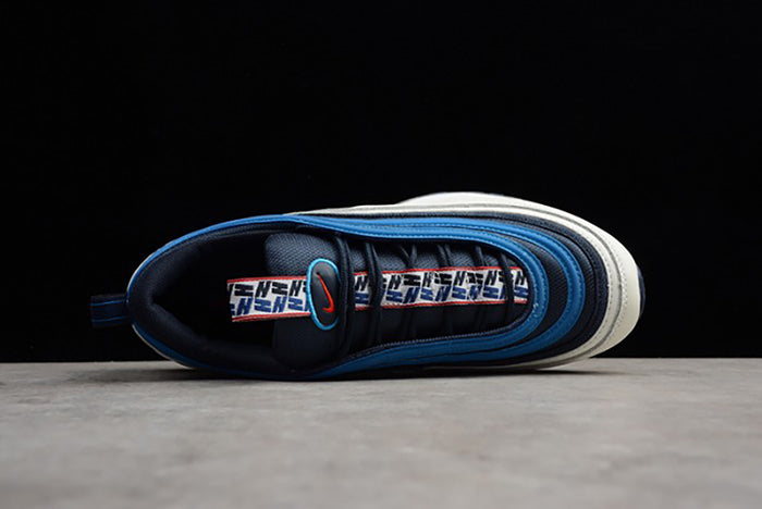 NIKE AIR MAX 97 PULL TAB "OBSIDIAN WHITE"