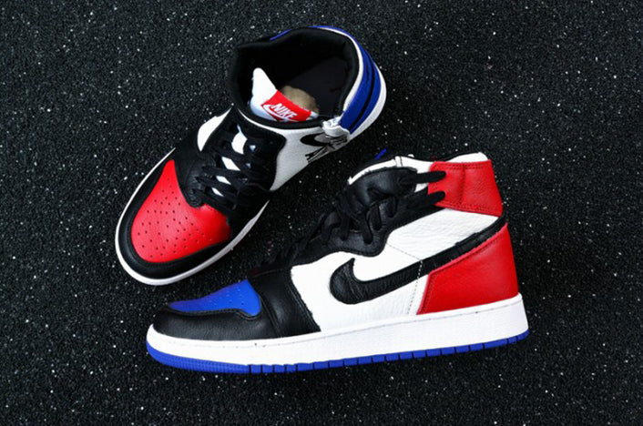 AIR JORDAN 1 REBEL “TOP 3” WHITE/BLACK-VARSITY RED-VARSITY ROYAL