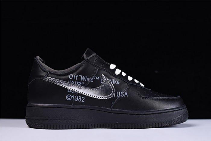 NIKE AIR FORCE 1 07 LOW OFF WHITE "MOMA BLACK"