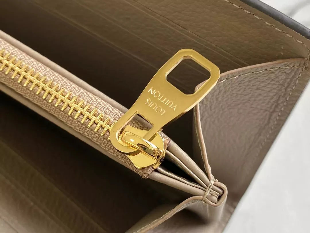 LOUIS VUITTON 19.5 X 10.5 X 2.5CM CHAIN  MONOGRAM EMPREINTE WALLETS